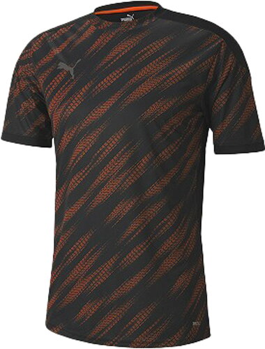 EAN 4062453635693 PUMA プーマ FTBLNXT サッカー グラフィック 半袖 Tシャツ L Puma Black-Shocking Orange 657158 スポーツ・アウトドア 画像