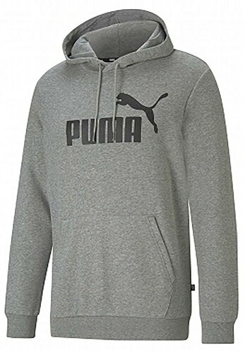 EAN 4063697286320 PUMA プーマ ESS ビッグロゴ フーディー スウェット M Medium Gray Heather 588709 メンズファッション 画像