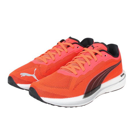 EAN 4063697855885 PUMA プーマ ベロシティ ニトロ ランニング シューズ 26.5 Lava Blast-Black-Silver 194596 スポーツ・アウトドア 画像