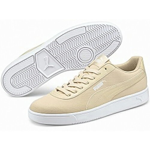 EAN 4063697971141 PUMA プーマ プーマ コート ピュア CV スニーカー ユニセックス 22 Sand-Shifting Sand-White 380672 靴 画像