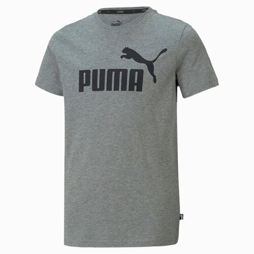 EAN 4063697995253 PUMA キッズ ESS ロゴ Tシャツ 120-160cm 150 Medium Gray Heather 588982 キッズ・ベビー・マタニティ 画像