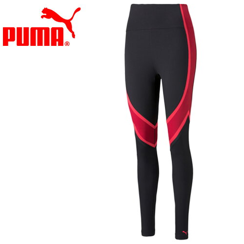 EAN 4063699043754 PUMA プーマ トレーニング EVERSCULPT ハイ ウェスト フル タイツ ウィメンズ XS Puma Black-Persian Red 520943 スポーツ・アウトドア 画像