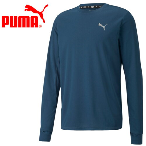 EAN 4063699115673 PUMA プーマ ランニング 長袖 Tシャツ S Intense Blue 520615 スポーツ・アウトドア 画像