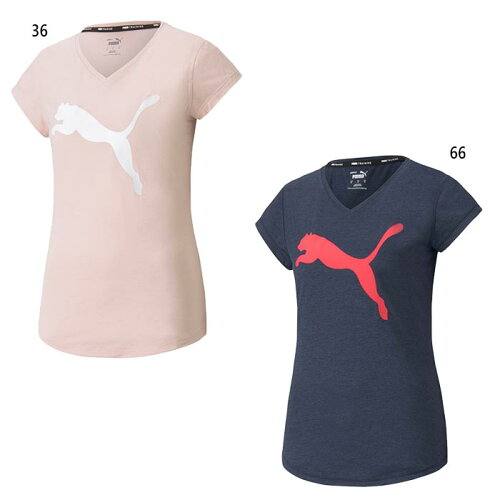 EAN 4063699191240 PUMA プーマ FAVORITE トレーニング ヘザー キャット Tシャツ ウィメンズ S Lotus Heather 520664 スポーツ・アウトドア 画像