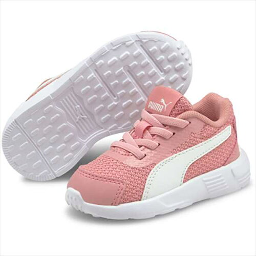 EAN 4063699580877 PUMA プーマ ベビー プーマ テイパー AC スニーカー 12-16cm 12 Peony-Puma White-Puma Black 374243 靴 画像