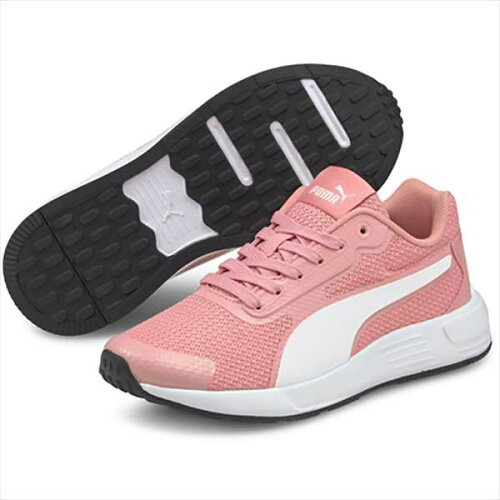 EAN 4063699580969 PUMA プーマ キッズ プーマ テイパー JR スニーカー 22-25cm 22 Peony-Puma White-Puma Black 374240 靴 画像