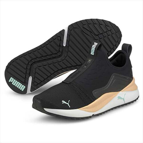 EAN 4063699800906 PUMA プーマ ペーサー フューチャー スリップオン スニーカー ユニセックス 22 Puma Black-Eggshell Blue 382230 靴 画像