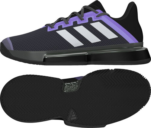 EAN 4064036934049 adidas アディダス ソールマッチ   バウンス マルチコート / SoleMatch Bounce MC FX1736  25.5cm スポーツ・アウトドア 画像