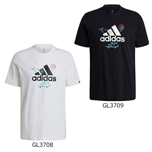 EAN 4064044213631 adidas カートゥーン ロゴ グラフィック 半袖Tシャツ / Cartoon Logo Graphic Tee GL3708  S メンズファッション 画像