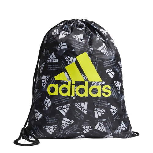 EAN 4064045203013 ADJ-25307-GL0878-NS アディダス SP GYMSACK BRANDED ICON ブラック/ホワイト・サイズ：NS adidas スポーツ・アウトドア 画像