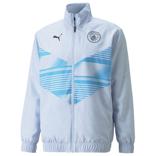 EAN 4064535526677 PUMA メンズ マンチェスター シティー MCFC プレマッチ ジャケット S Heather-Peacoat 765180 スポーツ・アウトドア 画像