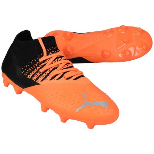 EAN 4064535954906 PUMA キッズ サッカー キッズ サッカー フューチャー 3.3 FG/AG サッカー スパイク 20-24.5cm 22 Neon Citrus-Diamond Silver-Puma Black 106773 スポーツ・アウトドア 画像