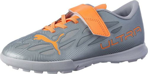 EAN 4064536012773 PUMA キッズ サッカー ウルトラ 4.4 TT サッカー トレーニング シューズ V 17-24.5cm 18 Diamond Silver-Neon Citrus 106747 スポーツ・アウトドア 画像