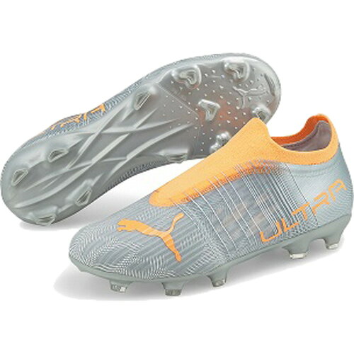 EAN 4064536227467 PUMA キッズ ウルトラ 3.4 FG/AG サッカー スパイク 20-24.5cm 24.5 Diamond Silver-Neon Citrus 106738 スポーツ・アウトドア 画像