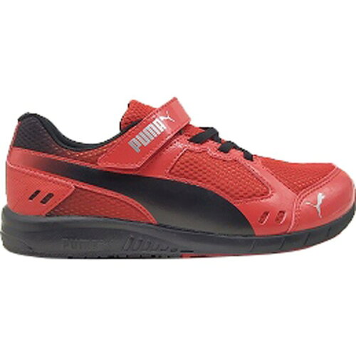 EAN 4064536724027 PUMA キッズ プーマ スピードモンスター V3 スニーカー 17-24cm 23 High Risk Red-Puma Black 190266 キッズ・ベビー・マタニティ 画像