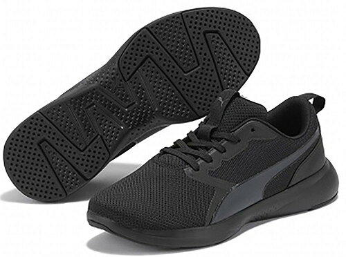 EAN 4064537293270 PUMA ユニセックス ソフトライド フィール WIDE ランニングシューズ 27 Puma Black-Ebony 376746 スポーツ・アウトドア 画像