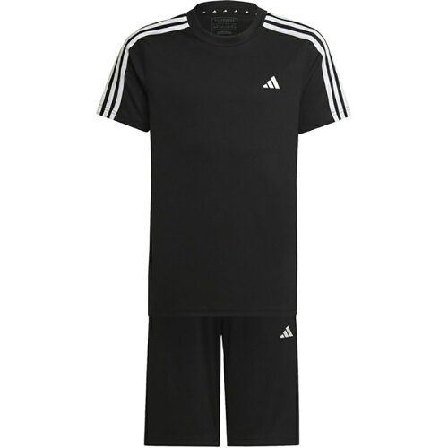 EAN 4066752247458 adidas アディダス U TR-ES 3S Tシャツ&ショーツセット キッズ ジュニア J140 IC5670 ECM35 キッズ・ベビー・マタニティ 画像