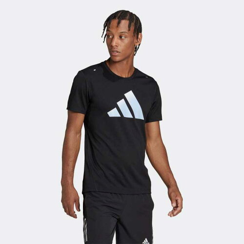 EAN 4066752678696 adidas ラン アイコン 3バーロゴ 半袖Tシャツ HR3243 M キッズ・ベビー・マタニティ 画像