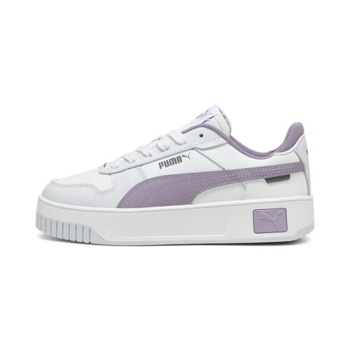 EAN 4067979238137 PUMA ウィメンズ キャリーナ ストリート スニーカー 389390 PUMA White-Pale Plum-Silver Mist 25 靴 画像