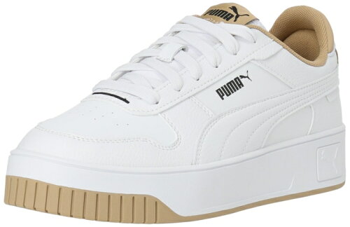 EAN 4067981766291 PUMA ウィメンズ キャリーナ ストリート レオ スニーカー 400276 PUMA White-Sand Dune 24.5 靴 画像