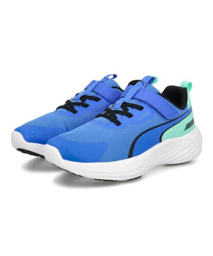 EAN 4067982050832 PUMA キッズ スピードモンスター V5 スニーカー 17-24cm 309935 Bluemazing-Electric Peppermint 24 キッズ・ベビー・マタニティ 画像