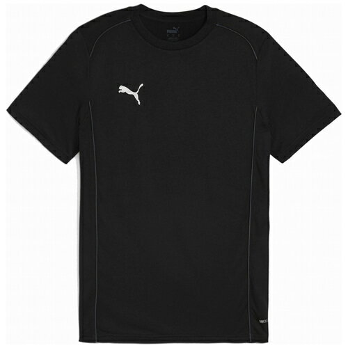 EAN 4099686782726 PUMA メンズ サッカー チームファイナル カジュアルズ 半袖 Tシャツ 659336 PUMA Black-PUMA Silver S スポーツ・アウトドア 画像