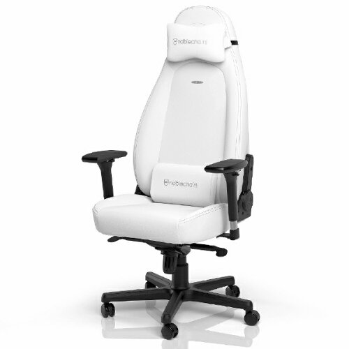 EAN 4251442507169 noblechairs｜ノーブルチェアーズ ゲーミングチェア W670xD570xH1255～1320mm ICON - WHITE EDITION ピュアホワイト NBL-ICN-PU-WED-SGL インテリア・寝具・収納 画像