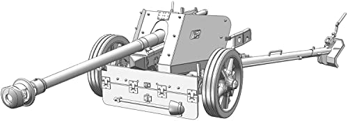 EAN 4260191520732 ダス・ヴェルク 1/35 ドイツ 7.5cm対戦車砲 Pak40 w/クルーフィギュア4体 プラモデル ホビー 画像