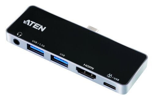 EAN 4710469340635 ATEN UH3238 USB-C トラベルモバイルドッキングステーション 4K、電源パススルー対応 | パソコン周辺機器 ポートリプリケーター ポートリプリケータ PC パソコン パソコン・周辺機器 画像