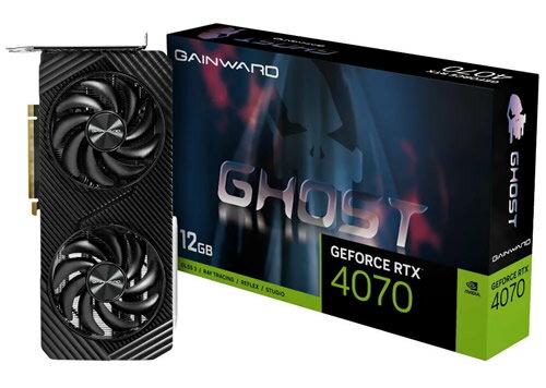 EAN 4710562243901 GAINWARD グラフィックボード GEFORCE RTX 4070 GHOST パソコン・周辺機器 画像