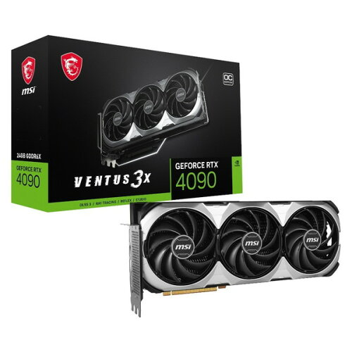 EAN 4711377134958 MSI GEFORCE RTX 4090 VENTUS 3X E 2 パソコン・周辺機器 画像