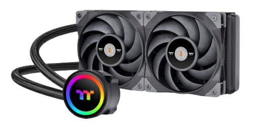 EAN 4713227527965 THERMALTAKE｜サーマルテイク 水冷CPUクーラー 120mmファンx2 LGA2066/2011-3/2011/1700/1200/1156/1155/1151/1150・AM4/AM3+/AM3/AM2+/AM2/FM2/FM1 TOUGHLIQUID 240 ARGB Sync CL-W319-PL12BL-A パソコン・周辺機器 画像