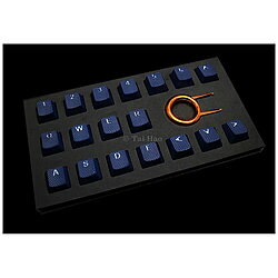 EAN 4718539007808 Tai-Hao タイハオ ゲーミング ラバーキーキャップ 18キー バックライト透過 ダークブルー THKEYCAPSDARKBLUE18 パソコン・周辺機器 画像