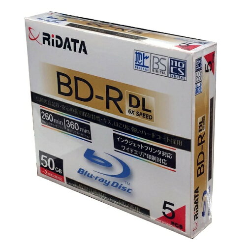 EAN 4719303561311 RiTEK 録画用BD-R BD-R260PW6X.5P SC A TV・オーディオ・カメラ 画像