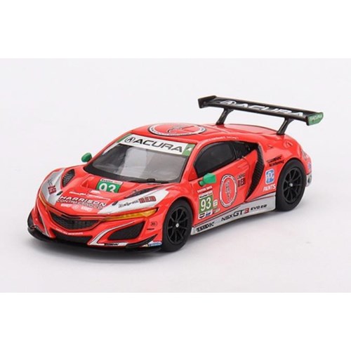 EAN 4895183666664 SUNRICH JAPAN サンリッチジャパン MINI GT 1/64 Acura NSX GT3 EVO22 IMSA デイトナ24時間 2023 #93 WTR Racers Edge Motorsports おもちゃ 画像