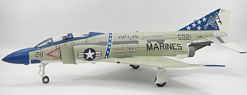 EAN 4897018384767 ダイキャスト完成品 1/72 F-4J ファントムII “VMFA-451 USS フォレスタル” ホビーマスター おもちゃ 画像