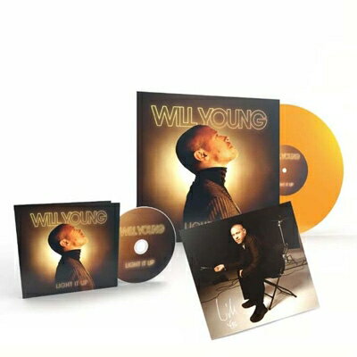 EAN 5000006592689 Will Young / Light It Up Cd + Limited Edition Transparent Orange Vinyl Light It Up Signed Print CD・DVD 画像