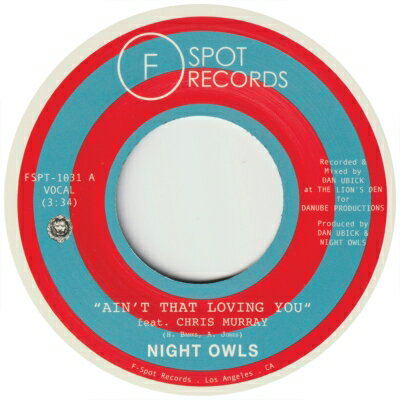 EAN 5000096368461 Night Owls / Ain't That Loving You Feat. Chris Murray : / Are You Lonely For Me, Baby Feat. Malik Moore 7インチシングルレコード CD・DVD 画像