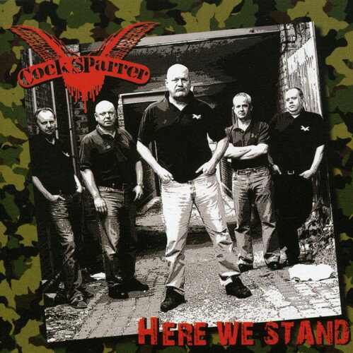 EAN 5032556129824 Cock Sparrer / Here We Stand 輸入盤 CD・DVD 画像