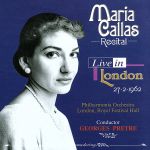 EAN 5202266114629 Live in London / Maria Callas CD・DVD 画像