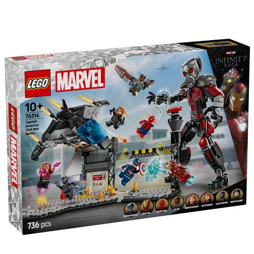 EAN 5702017817873 レゴ(LEGO) マーベル シビル・ウォー／キャプテン・アメリカ アクションバトル 76314(1個) おもちゃ 画像