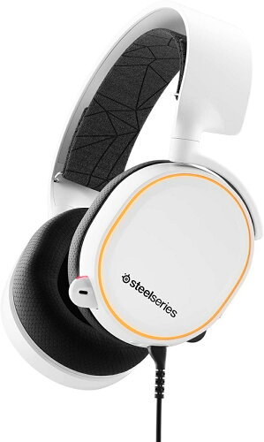 EAN 5707119035972 STEELSERIES ARCTIS 5 ゲーミングヘッドセット 2019 EDITION WHITE パソコン・周辺機器 画像