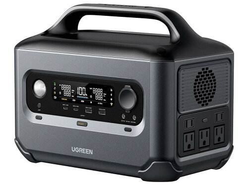 EAN 6941876210527 UGREEN PowerRoam600 ポータブル電源 600W/680Wh 15052 家電 画像