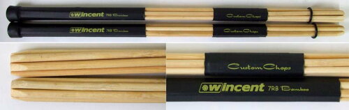 EAN 7350059690466 Wincent　Drumsticks　（Bamboo　Custom　Chops/Rods）　バンブーロッド　W-7RB 楽器・音響機器 画像