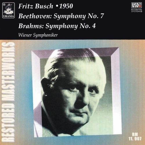 EAN 8025726119074 Beethoven/Brahms / Sym.7 / .4: F.busch / Vso 輸入盤 CD・DVD 画像