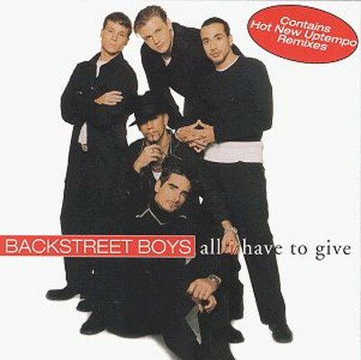 UPC 0012414256324 All I Have to Give / Quit Playing Games / Backstreet Boys CD・DVD 画像