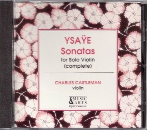 UPC 0017685085420 Ysaye；Sonatas Ysaye ,Castleman CD・DVD 画像