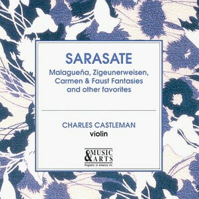 UPC 0017685085529 Selected Works for Violin ＆ Piano Sarasate ,Tauber ,Castleman CD・DVD 画像