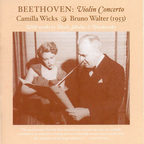 UPC 0017685116025 Beethoven ベートーヴェン / ヴァイオリン協奏曲 ウィックス、ワルター＆NYP、ほか 輸入盤 CD・DVD 画像