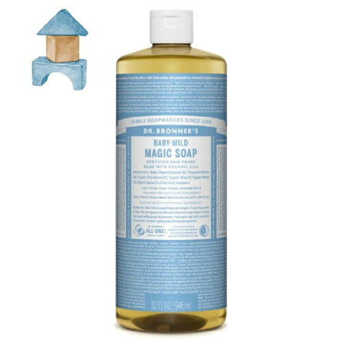 UPC 0018787341506 ドクターブロナー｜DRBRONNERS マジックソープ MAGIC SOAP Sサイズ：237mL/ベビーマイルド 美容・コスメ・香水 画像